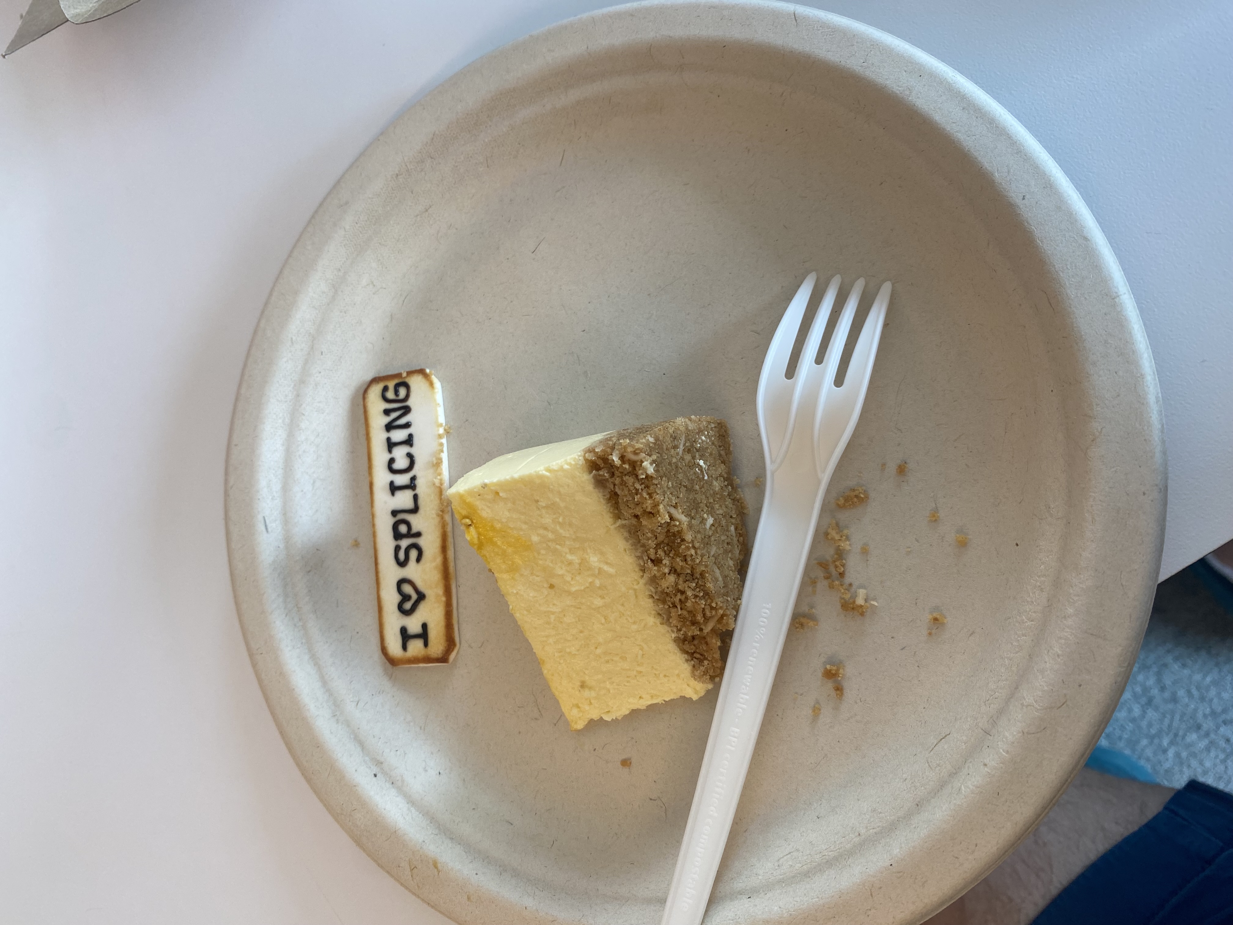 The I love splicing cake